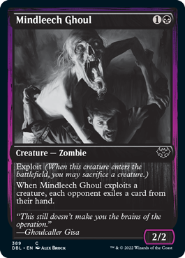 Magic | Mindleech Ghoul [Innistrad: Double Feature] | The Nerd Merchant