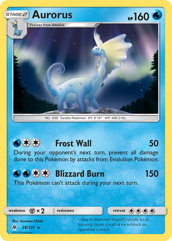 Pokemon | Aurorus (28/131) [Sun & Moon: Forbidden Light] | The Nerd Merchant
