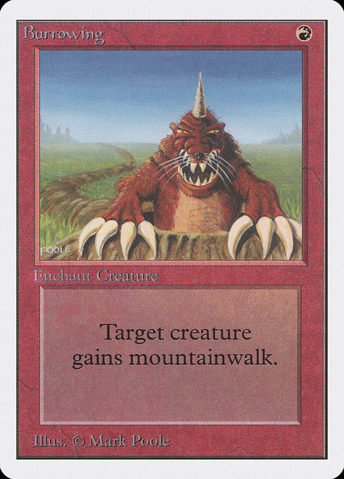 Magic | Burrowing [Unlimited Edition] | The Nerd Merchant
