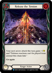 Flesh and Blood TCG | Release the Tension (Blue) [EVR093] (Everfest)  1st Edition Rainbow Foil | The Nerd Merchant