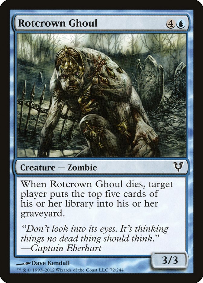 Magic | Rotcrown Ghoul [Avacyn Restored] | The Nerd Merchant