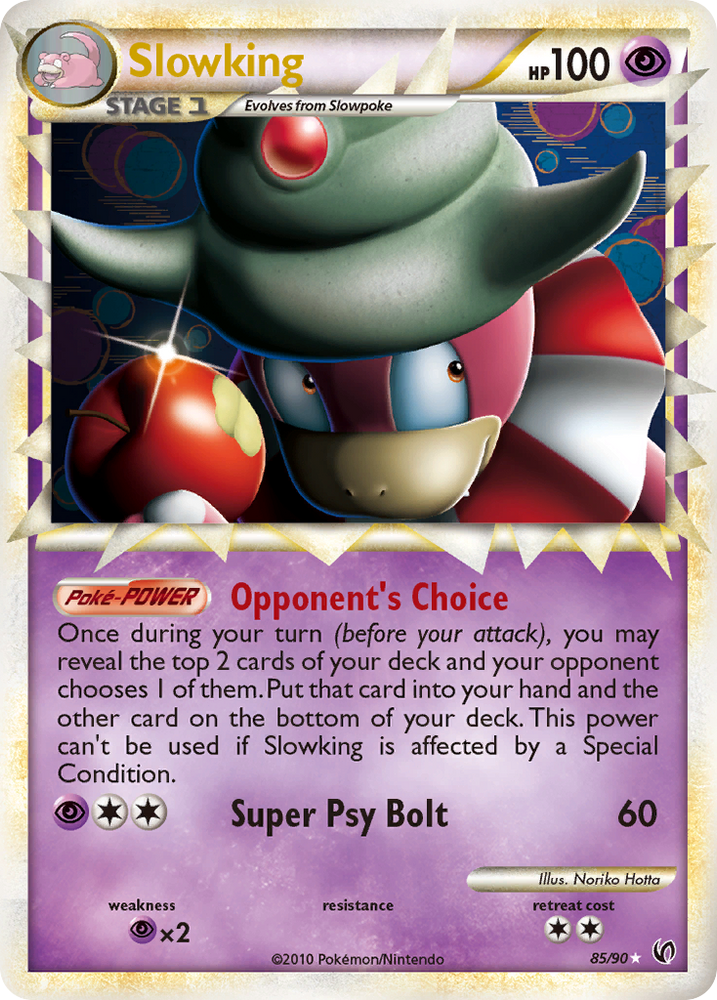Pokemon | Slowking (85/90) [HeartGold & SoulSilver: Undaunted] | The Nerd Merchant