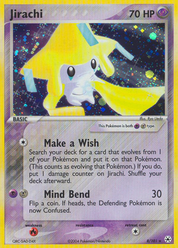 Pokemon | Jirachi (8/101) [EX: Hidden Legends] | The Nerd Merchant