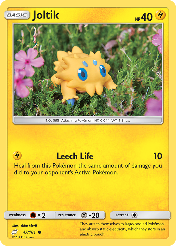 Pokemon | Joltik (47/181) [Sun & Moon: Team Up] | The Nerd Merchant
