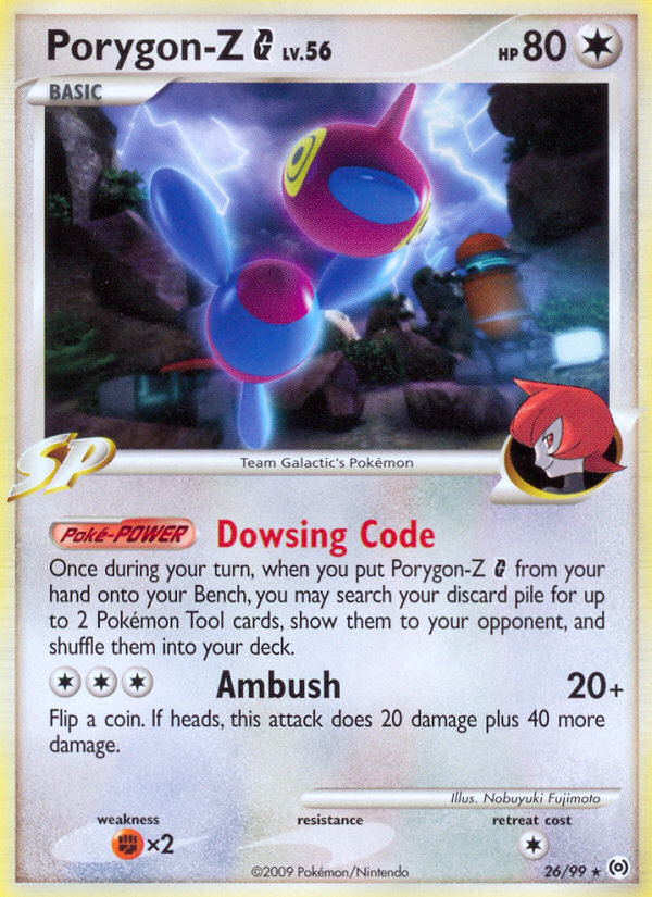 Pokemon | Porygon-Z G (26/99) [Platinum: Arceus] | The Nerd Merchant