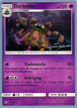 Pokemon | Garbodor (51/145) (Garbanette - Magnus Pedersen) [World Championships 2018] | The Nerd Merchant
