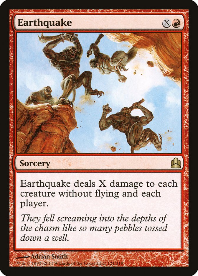 Magic | Earthquake [Commander 2011] | The Nerd Merchant