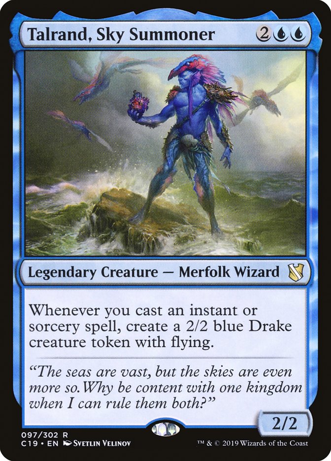 Magic | Talrand, Sky Summoner [Commander 2019] | The Nerd Merchant