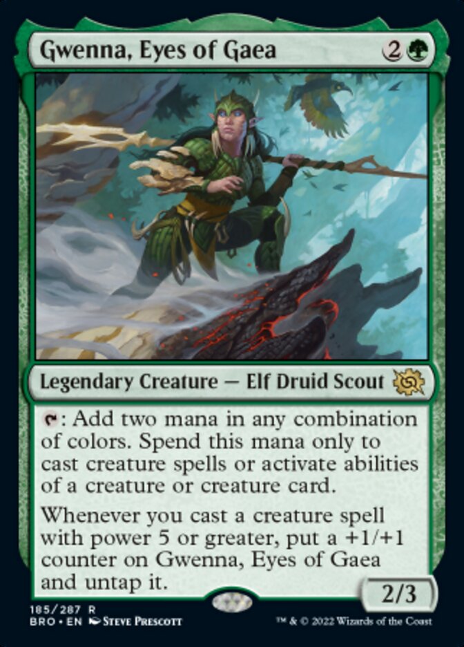 Magic | Gwenna, Eyes of Gaea [The Brothers' War] | The Nerd Merchant