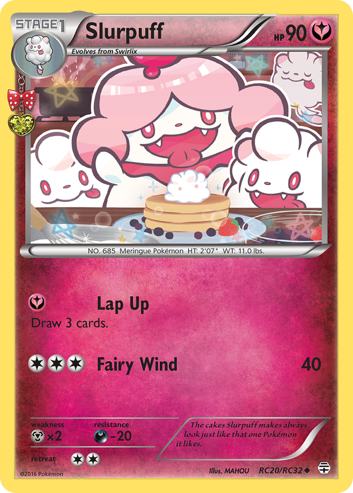 Pokemon | Slurpuff (RC20/RC32) [XY: Generations] | The Nerd Merchant