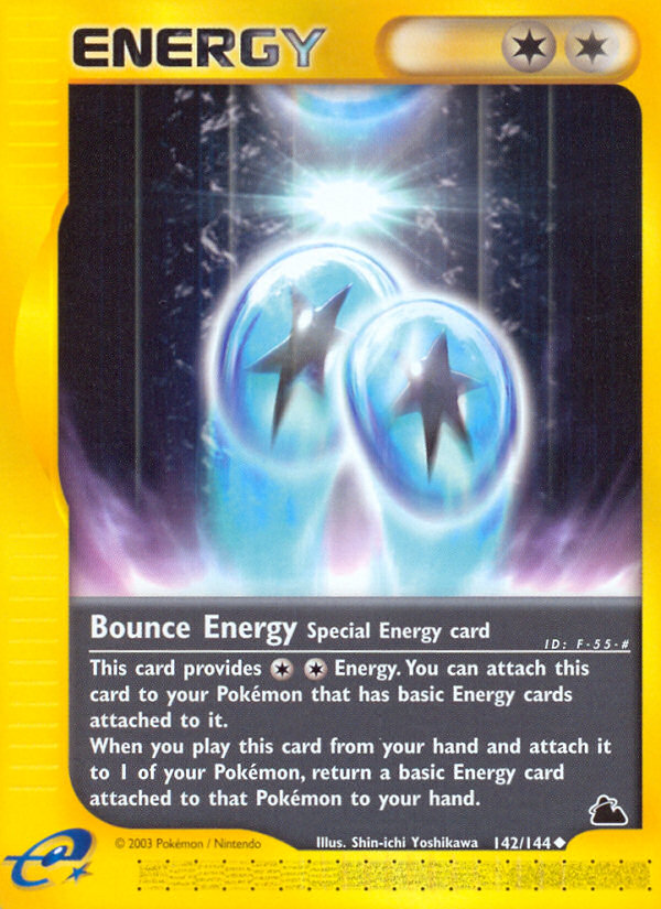 Pokemon | Bounce Energy (142/144) [Skyridge] | The Nerd Merchant