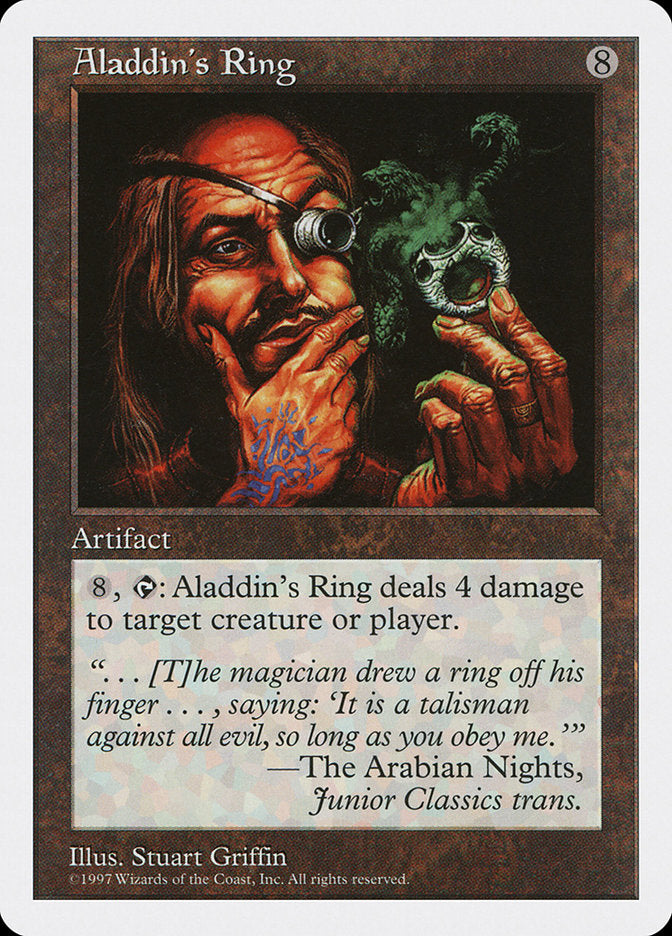 Magic | Aladdin's Ring [Fifth Edition] | The Nerd Merchant