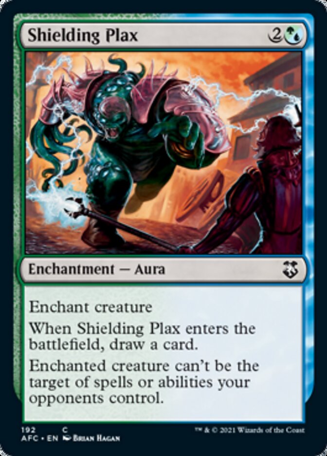 Magic | Shielding Plax [Dungeons & Dragons: Adventures in the Forgotten Realms Commander] | The Nerd Merchant