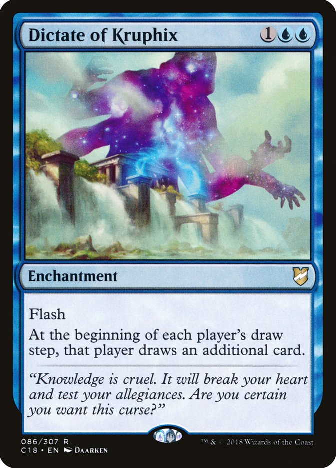 Magic | Dictate of Kruphix [Commander 2018] | The Nerd Merchant