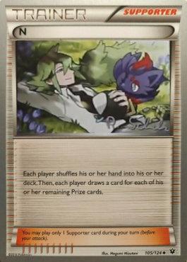 Pokemon | N (105/124) (Victory Map - Robin Schulz) [World Championships 2018] | The Nerd Merchant