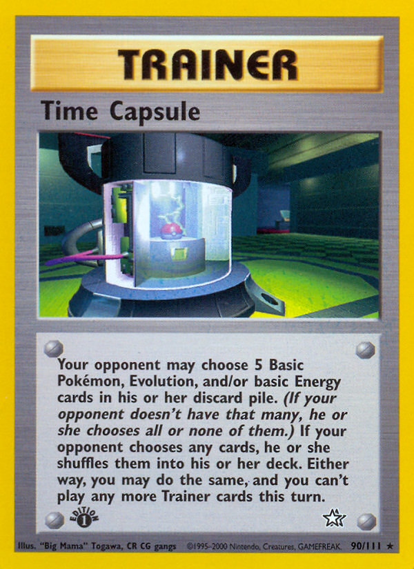 Pokemon | Time Capsule (90/111) [Neo Genesis 1st Edition] | The Nerd Merchant