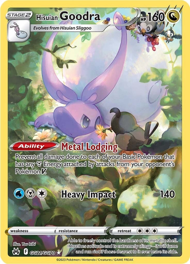 Pokemon | Hisuian Goodra (GG21/GG70) [Sword & Shield: Crown Zenith] | The Nerd Merchant