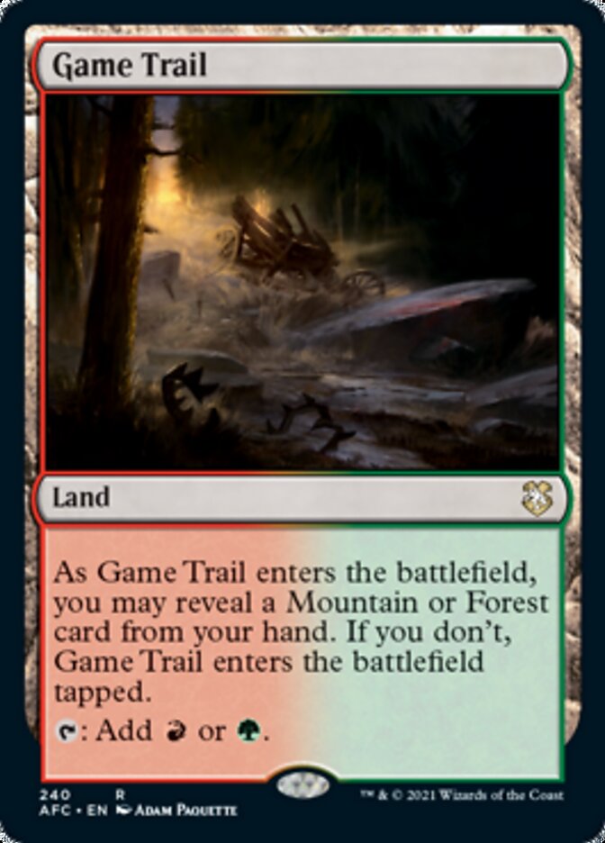Magic | Game Trail [Dungeons & Dragons: Adventures in the Forgotten Realms Commander] | The Nerd Merchant