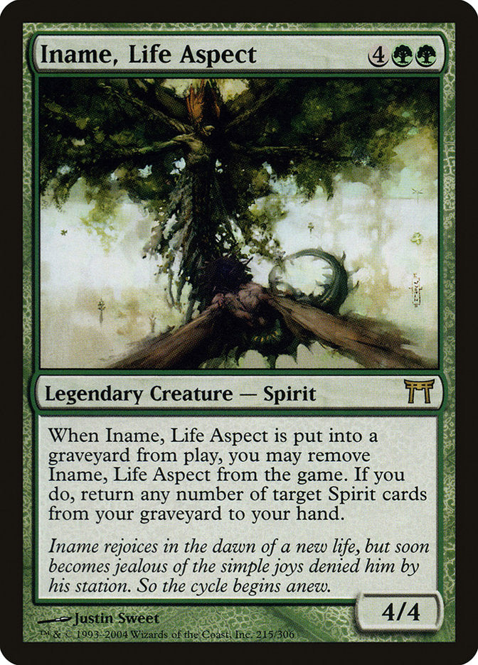 Magic | Iname, Life Aspect [Champions of Kamigawa] | The Nerd Merchant