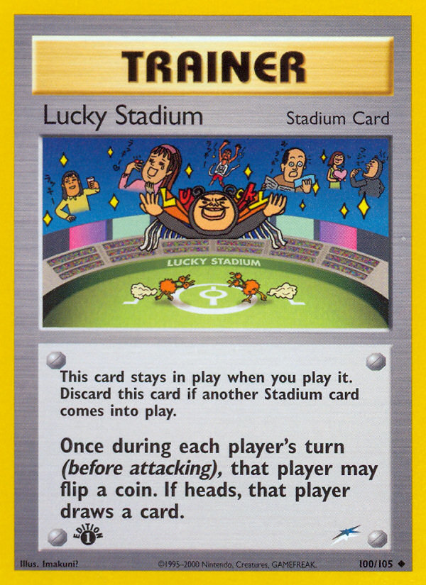Pokemon | Lucky Stadium (100/105) [Neo Destiny 1st Edition] | The Nerd Merchant