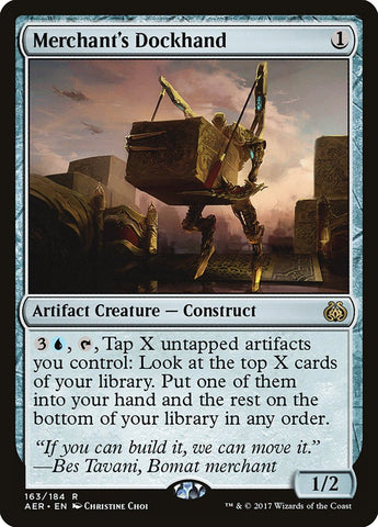 Magic | Merchant's Dockhand [Aether Revolt] | The Nerd Merchant