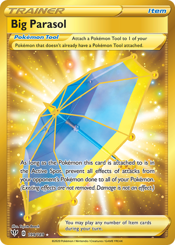 Pokemon | Big Parasol (199/189) [Sword & Shield: Darkness Ablaze] | The Nerd Merchant