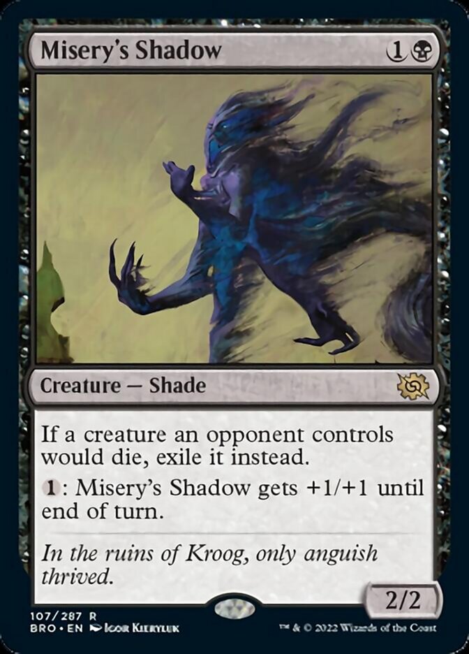Magic | Misery's Shadow [The Brothers' War] | The Nerd Merchant