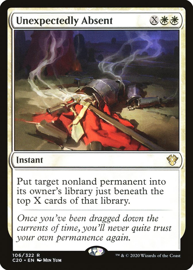 Magic | Unexpectedly Absent [Commander 2020] | The Nerd Merchant