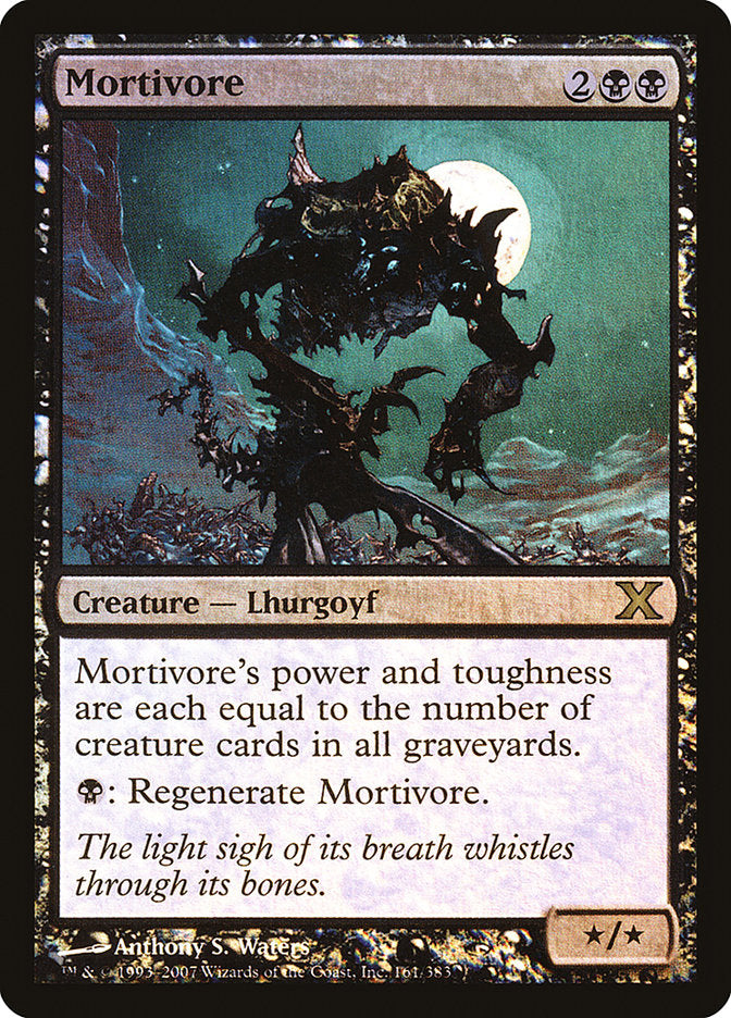 Magic | Mortivore (Premium Foil) [Tenth Edition] | The Nerd Merchant