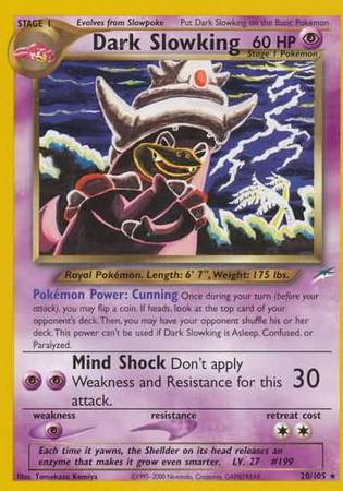 Pokemon | Dark Slowking (20/105) [Neo Destiny Unlimited] | The Nerd Merchant