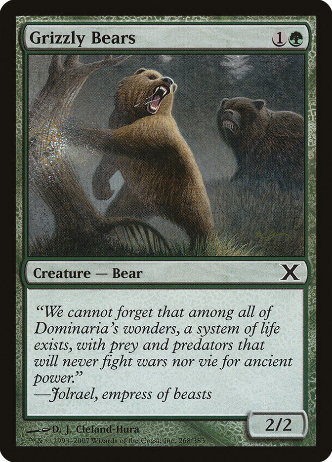 Magic | Grizzly Bears [Tenth Edition] | The Nerd Merchant
