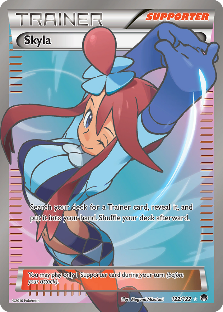 Pokemon | Skyla (122/122) [XY: BREAKpoint] | The Nerd Merchant