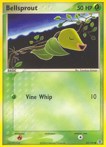 Pokemon | Bellsprout (53/112) [EX: FireRed & LeafGreen] | The Nerd Merchant