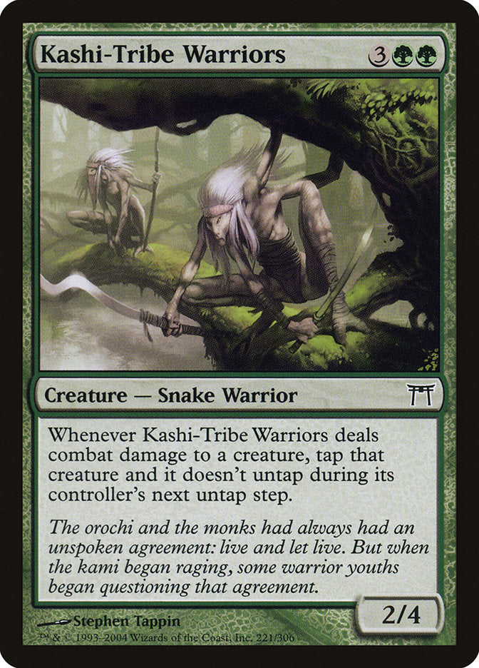 Magic | Kashi-Tribe Warriors [Champions of Kamigawa] | The Nerd Merchant