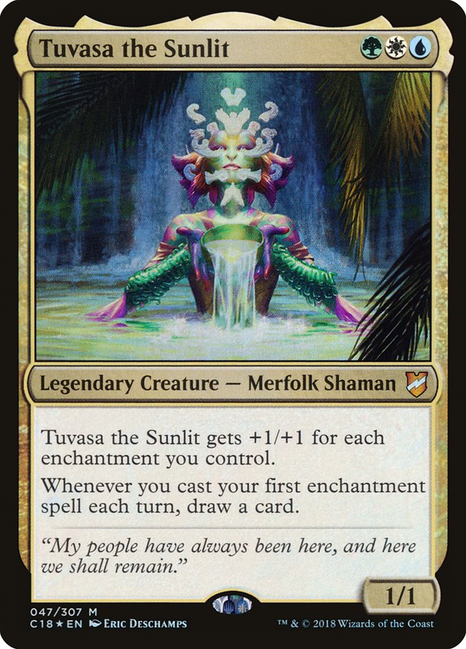 Magic | Tuvasa the Sunlit [Commander 2018] | The Nerd Merchant