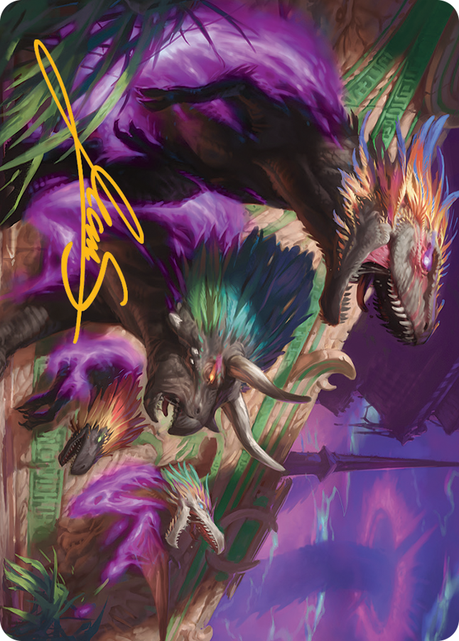 Magic | Burning Sun's Fury Art Card (Gold-Stamped Signature) [March of the Machine Art Series] | The Nerd Merchant