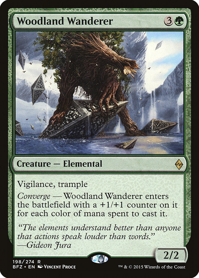 Magic | Woodland Wanderer [Battle for Zendikar] | The Nerd Merchant