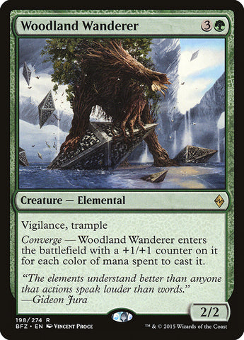 Magic | Woodland Wanderer [Battle for Zendikar] | The Nerd Merchant
