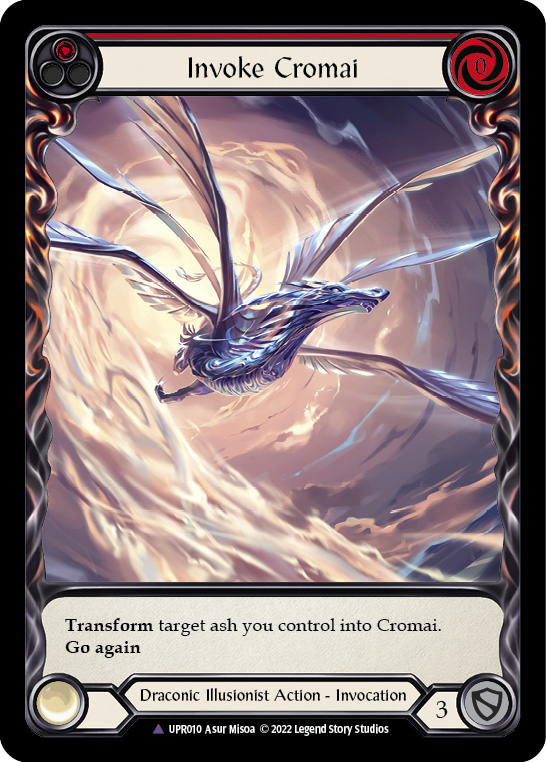 Flesh and Blood TCG | Invoke Cromai // Cromai (Marvel) [UPR010] (Uprising)  Cold Foil | The Nerd Merchant