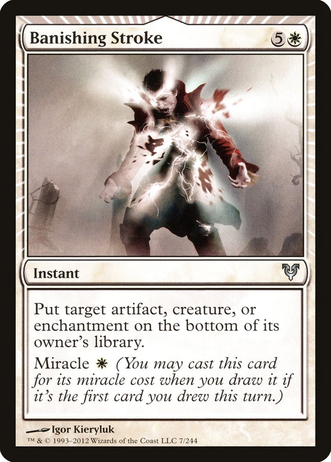 Magic | Banishing Stroke [Avacyn Restored] | The Nerd Merchant
