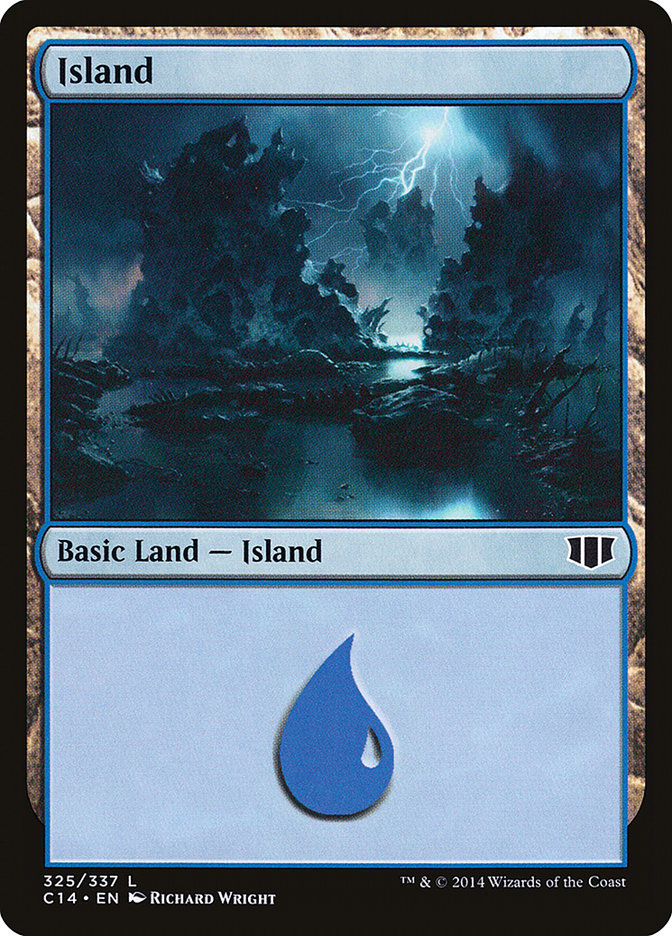 Magic | Island (325) [Commander 2014] | The Nerd Merchant