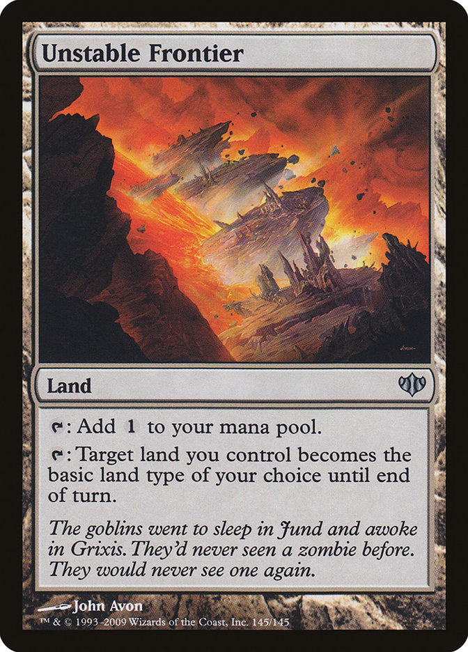 Magic | Unstable Frontier [Conflux] | The Nerd Merchant