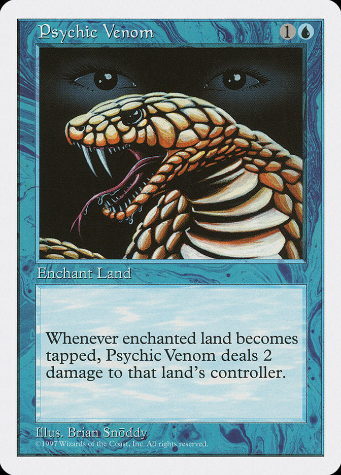 Magic | Psychic Venom [Fifth Edition] | The Nerd Merchant