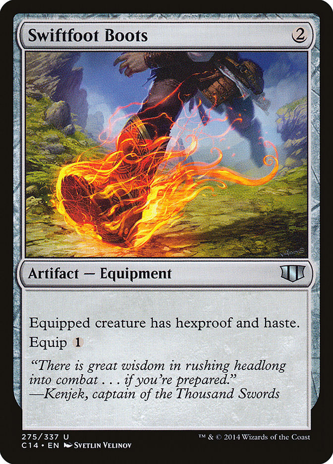 Magic | Swiftfoot Boots [Commander 2014] | The Nerd Merchant