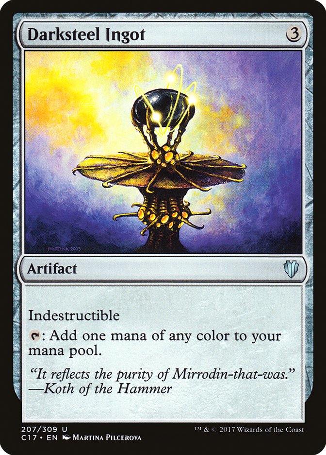 Magic | Darksteel Ingot [Commander 2017] | The Nerd Merchant