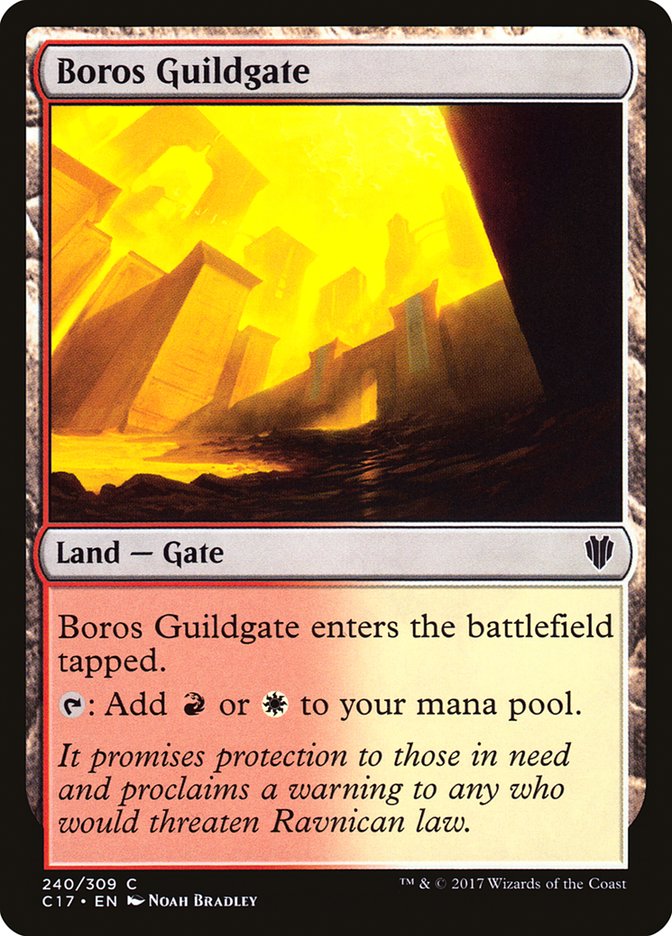 Magic | Boros Guildgate [Commander 2017] | The Nerd Merchant
