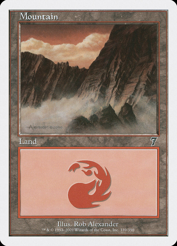 Magic | Mountain (339) [Seventh Edition] | The Nerd Merchant