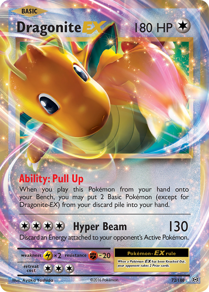 Pokemon | Dragonite EX (72/108) [XY: Evolutions] | The Nerd Merchant