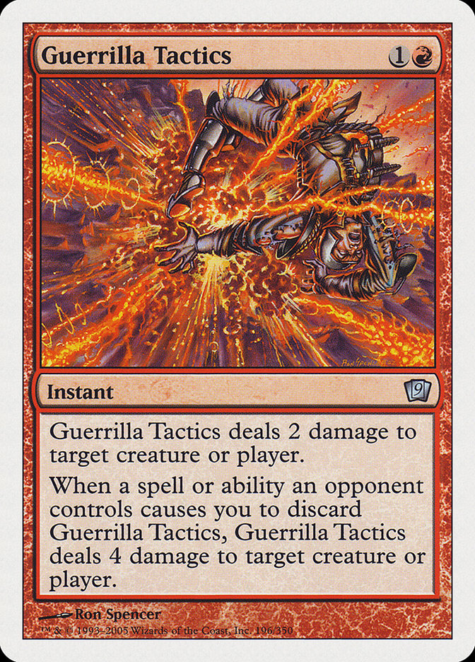 Magic | Guerrilla Tactics [Ninth Edition] | The Nerd Merchant