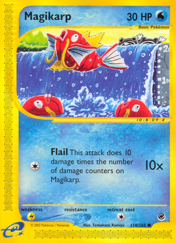 Pokemon | Magikarp (118/165) [Expedition: Base Set] | The Nerd Merchant